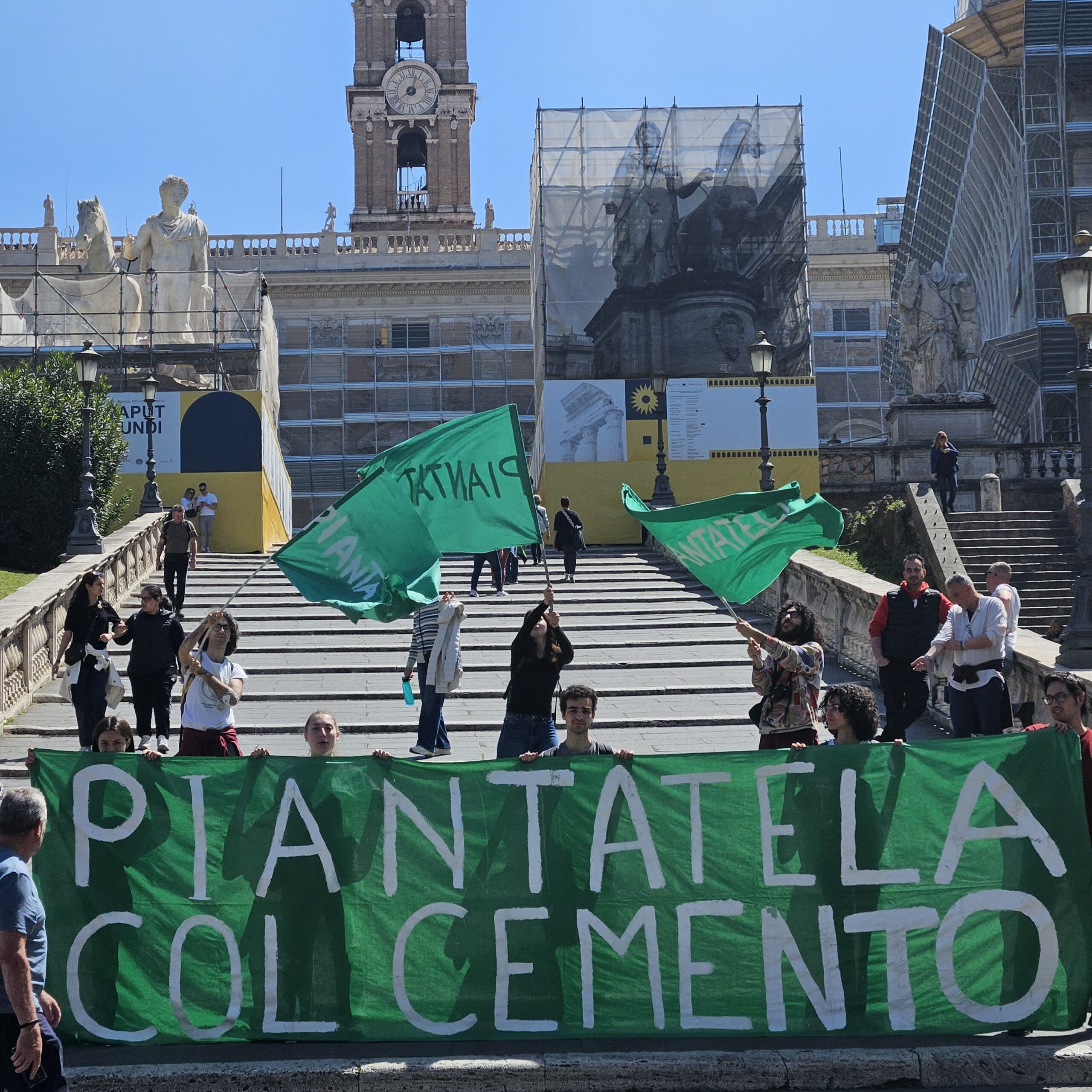 Roma Inabitabile: una campagna contro il cemento e i disastri climatici